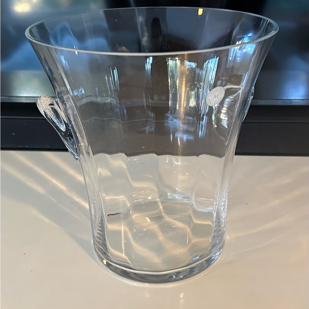 Mariposa Artisan Gorgeous Large Blown Glass Ice Wine Champagne Bucket Hosting